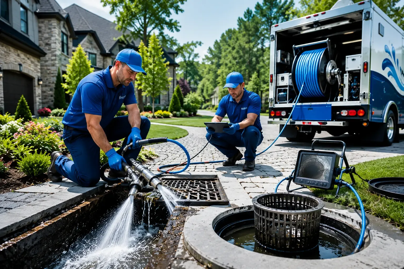 Local outdoor drain cleaning professionals in Ponder, TX